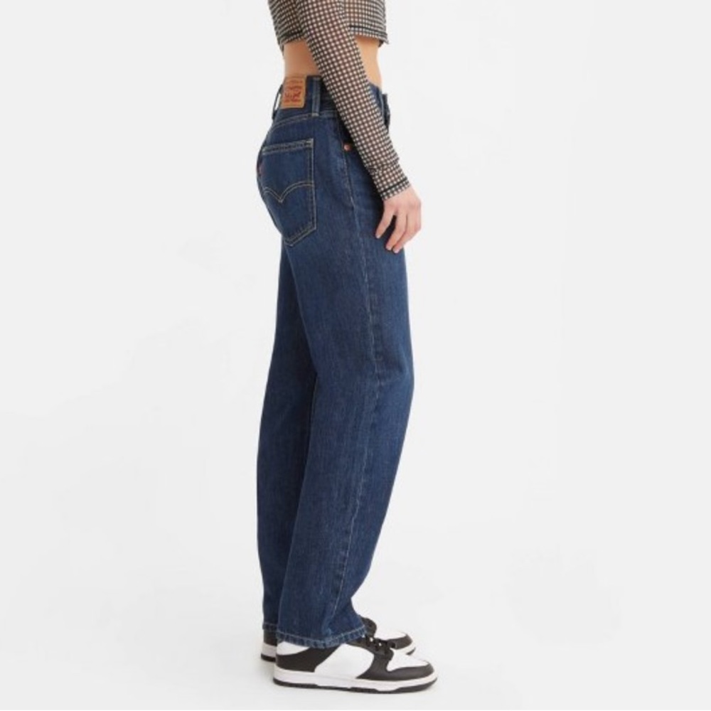 New no tag Levi's Women’s Straight MidRise 100%cotton Jeans Womens  Blu…